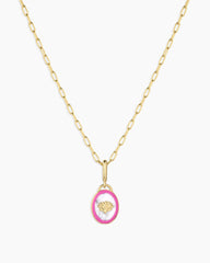 Power Gemstone Parker Charm Necklace Calming