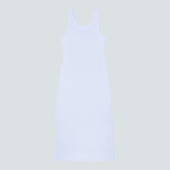 The ’90S Rib Dress | White