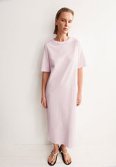 Xelinaa Jersey-Midi-Kleid | Pink Mist