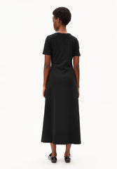 Jeltaa Jersey-Kleid | Black