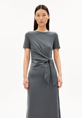 Jeltaa Jersey-Kleid | Space Steel