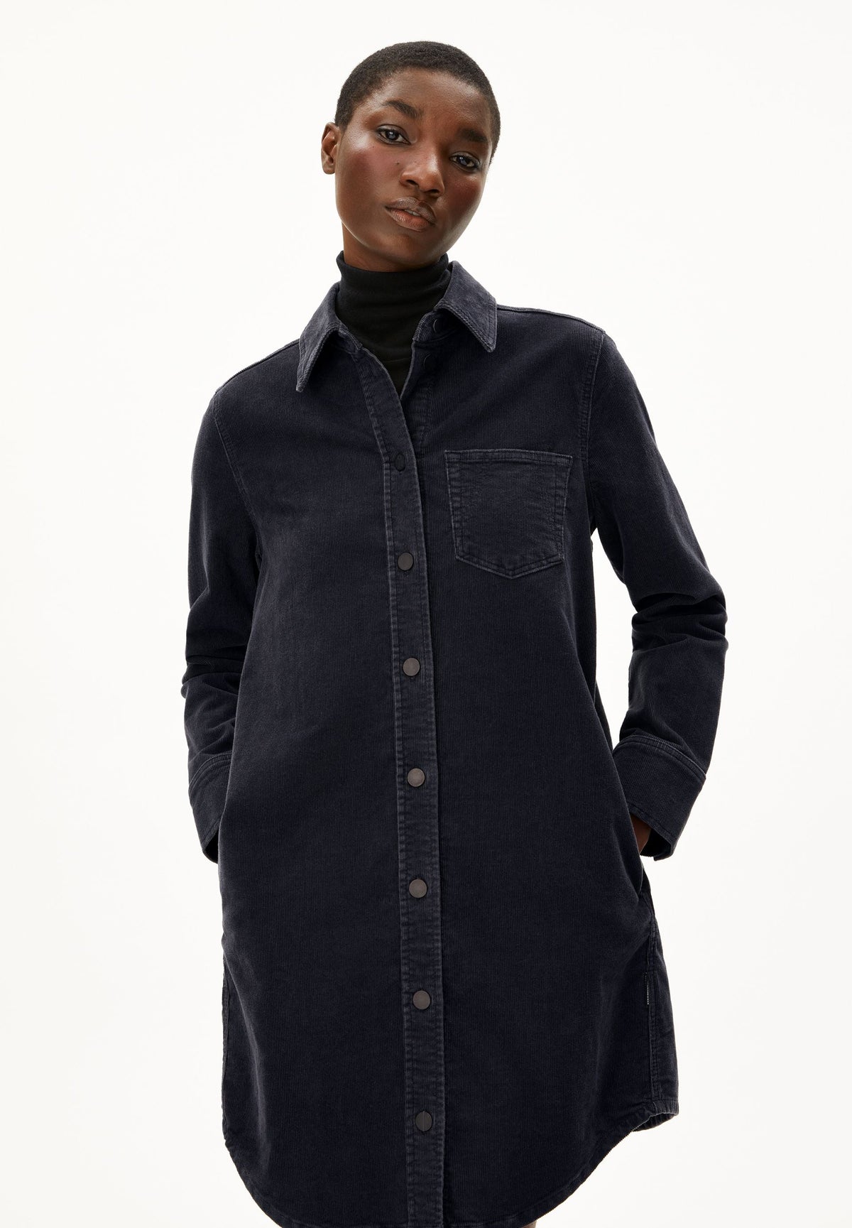 Aureleaa Corduroy | Dark Steel