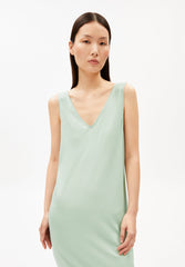 Ärmelloses Jersey-Midi-Kleid | Foam