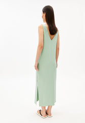 Ärmelloses Jersey-Midi-Kleid | Foam