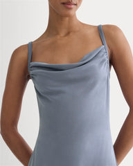 The Tank Midi Dress In Butterknit | Blue Dusk