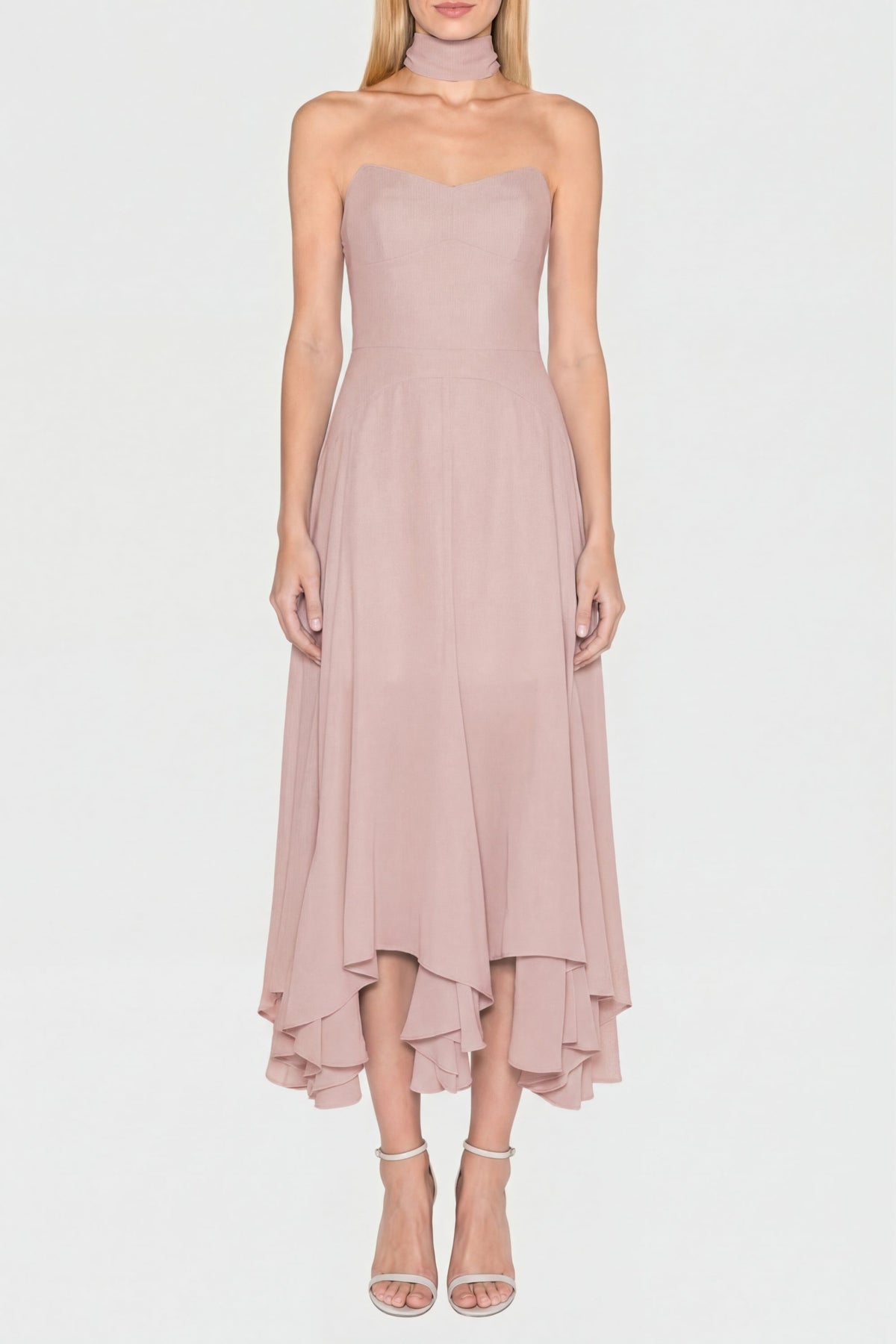 Monterey Dress With Scarf
