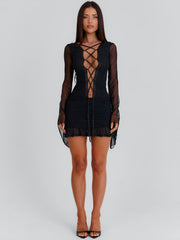 Deborah Mini Dress Black