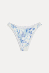 Dove Shine Bikini Bottom - Fleur de Bleu
