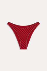 x JENNIE Dove Shine Bikini Bottom - Spring Stripe