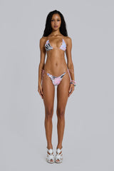 Onyx Ruffle Bikini Bottoms