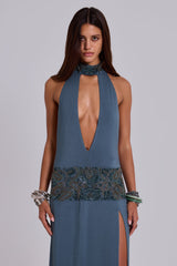 Odara Hand Beaded Maxi Dress