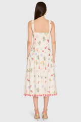 Soho Midi Dress In Boardwalk