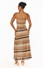 Taylor Tube Dress ~ Neutral Crochet
