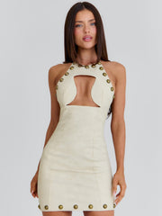 Orlena Mini Dress Ivory