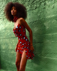 Rosela Dress Red