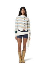 Stilly Button Knit Top