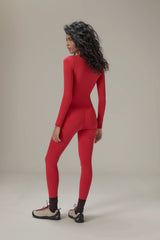 Soft Active Long Sleeve in Red