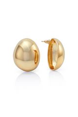 Noah Solid Earrings Gold