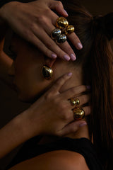 Noah Solid Earrings Gold