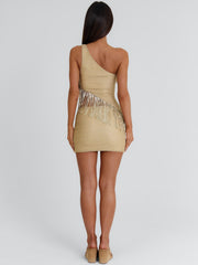 Tesza Mini Dress Gold