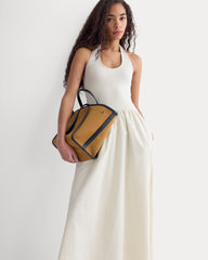 Halter Dress In Ultrasoft Cotton | Birch