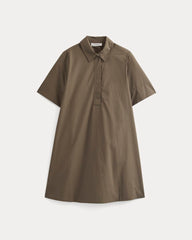 Popover Mini Shirtrdress In Ultrasoft Cotton | Beech