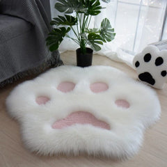 Cat Paw Fluffy Carpet Rug