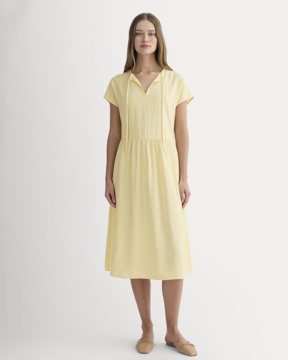 The Midi Dress In Softluxe | Banana Crepe