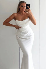 Claire white dress